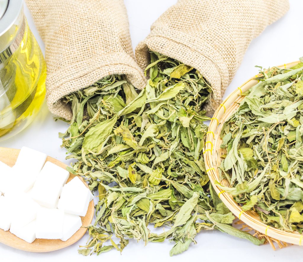 stevia leaves